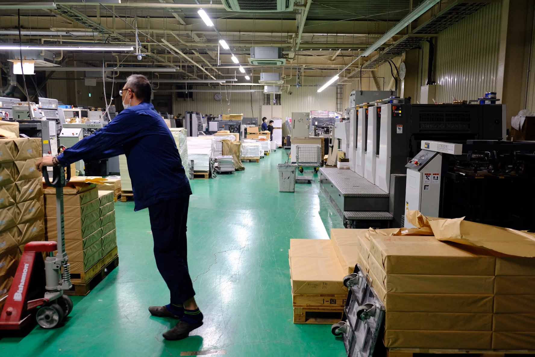 サングループ工場の様子